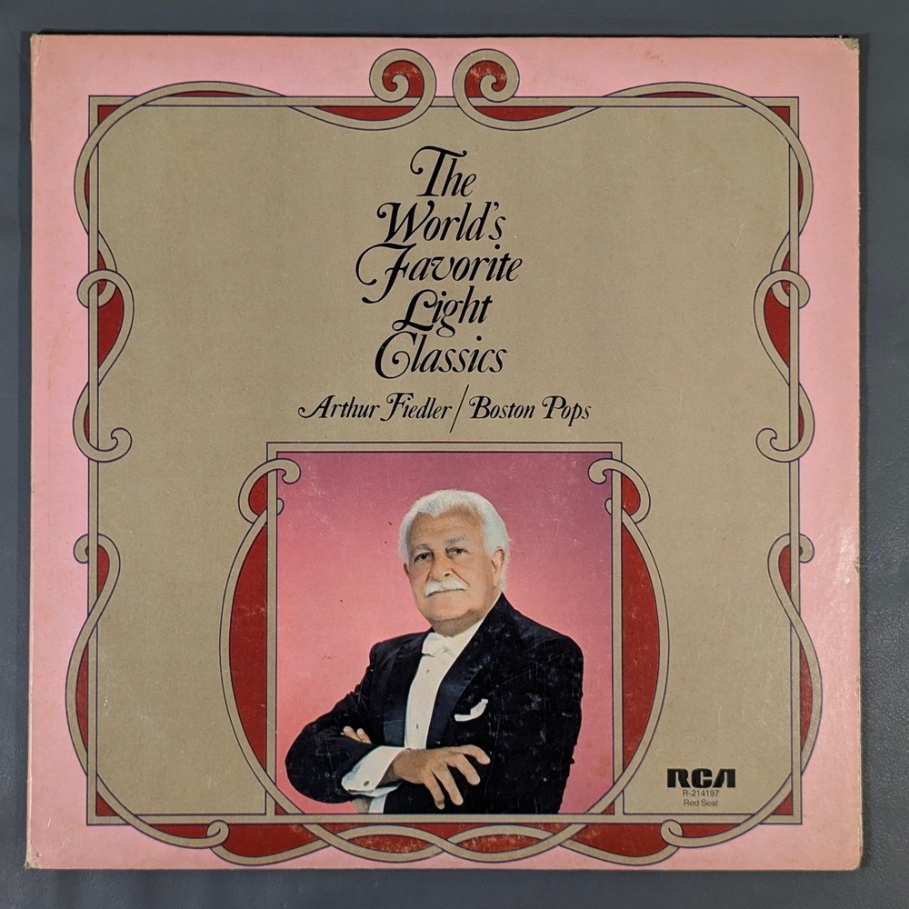 Arthur Fiedler Boston Pops World's Favorite Light Classics 1972 RCA 2LP NM/VG+